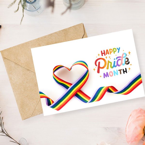 Happy Pride Month Greeting Card - Flowers to Nepal - FTN