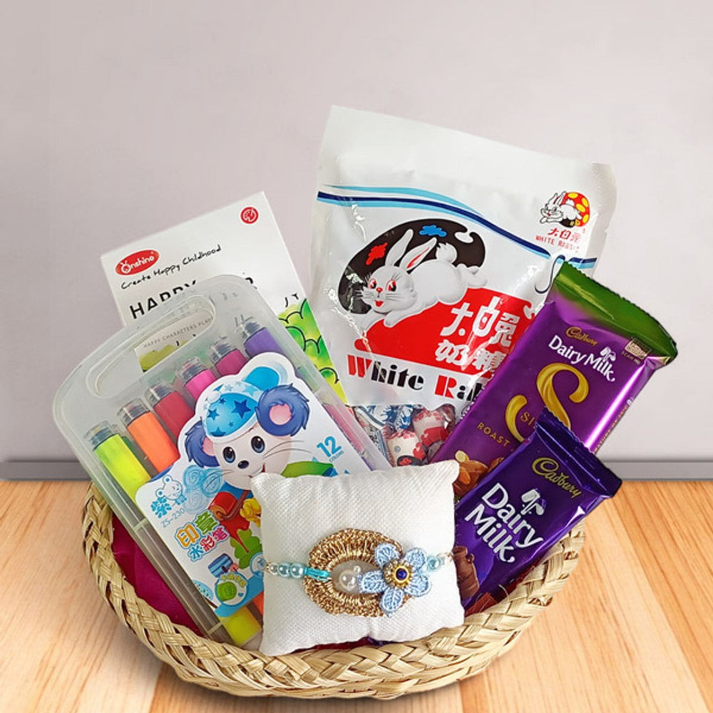 Happy Rakhi Hamper for Kids - Flowers to Nepal - FTN