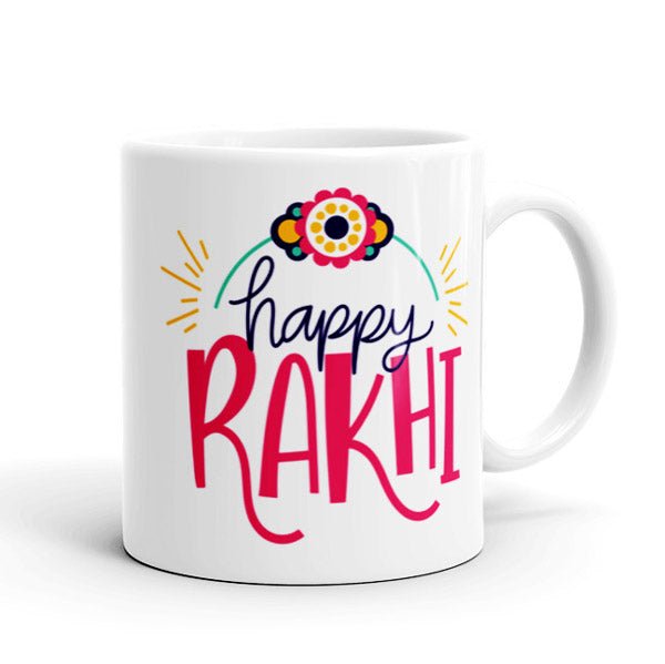 
                  
                    Happy Rakhi Printed Ceramic Mug - Flowers to Nepal - FTN
                  
                