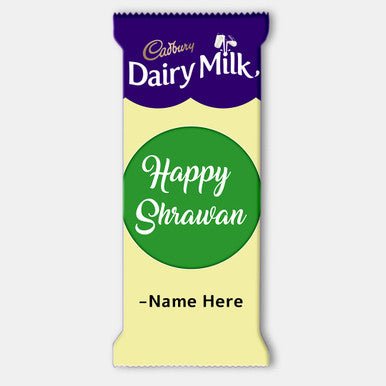 Happy Shrawan Personalized Chocolate - Flowers to Nepal - FTN
