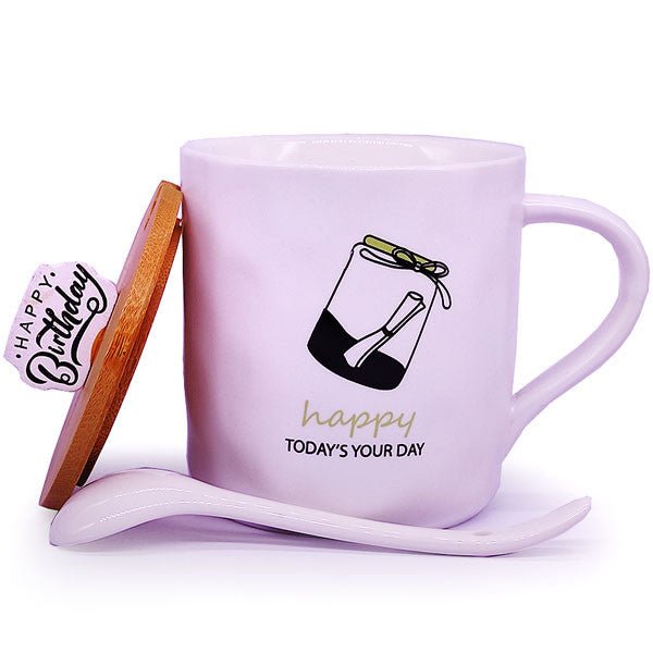 “Happy Today’s Your Day” Birthday Ceramic Mug - Flowers to Nepal - FTN