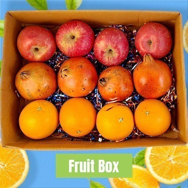 Healthy Fresh Fruit Mix Box - Flowers to Nepal - FTN