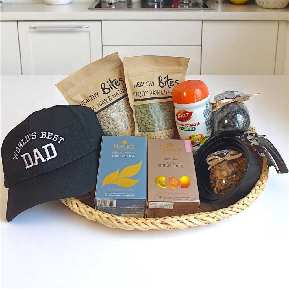 Healthy Gift Basket for best dad - Flowers to Nepal - FTN