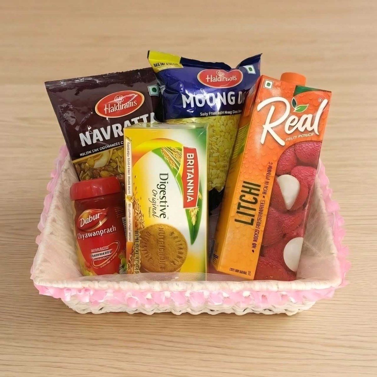 Healthy Snacks & Wellness Gift Basket - Flowers to Nepal - FTN