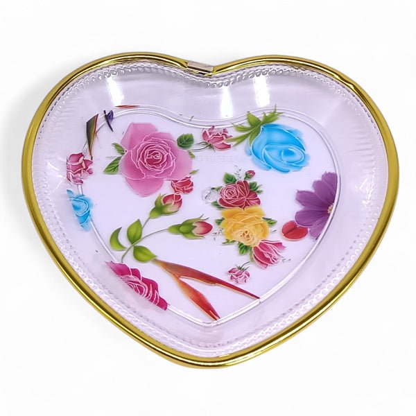 Heart Shaped Transparent Tray - Flowers to Nepal - FTN