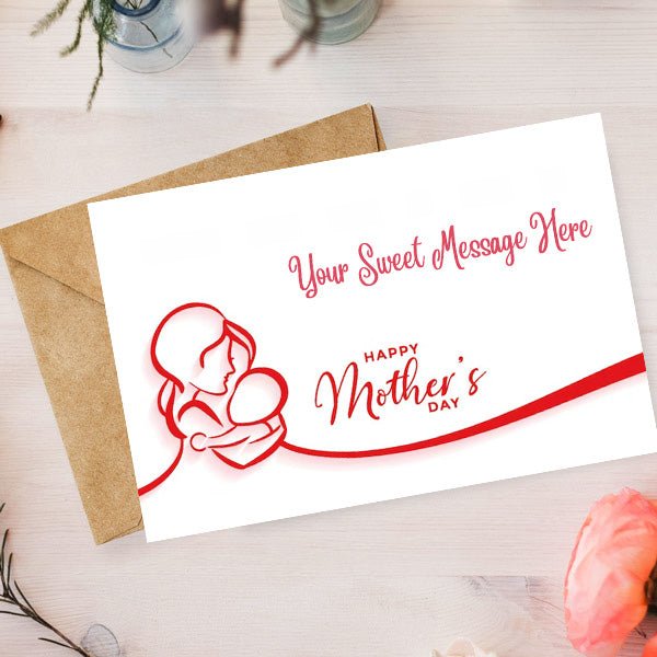 Heartfelt Mother’s Day Card with Personalized Message - Flowers to Nepal - FTN