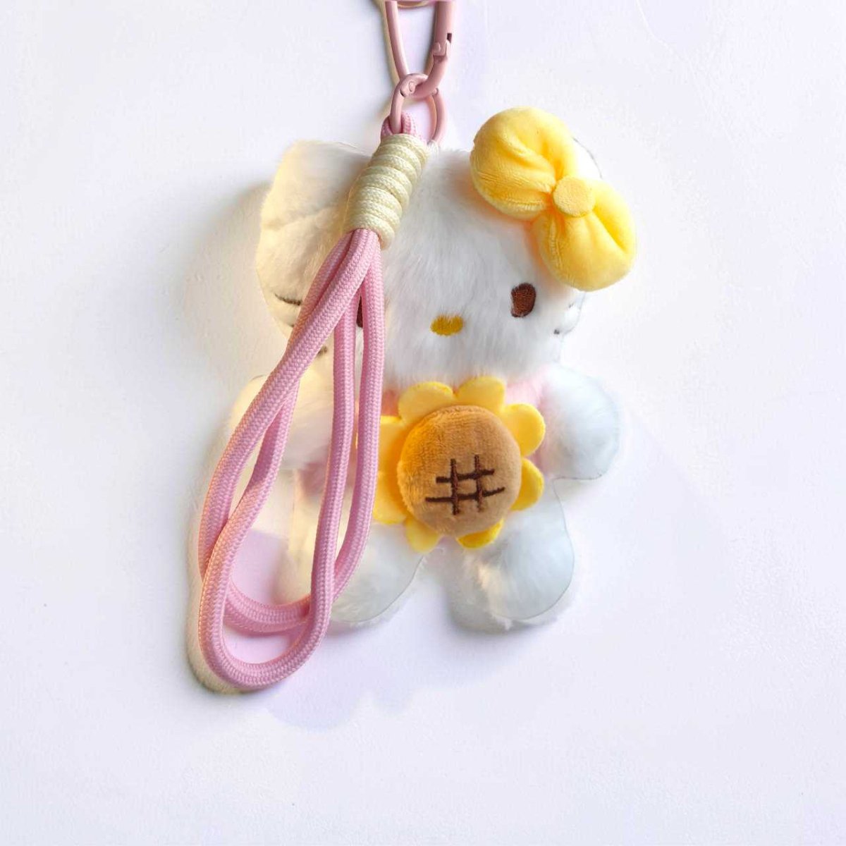 Hello Kitty Sunflower Plush Hanging Charm - Flowers to Nepal - FTN