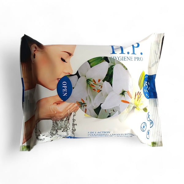 Hilton Packard Lilly Cleansing Moisturizing Facial Wet Wipes - Flowers to Nepal - FTN