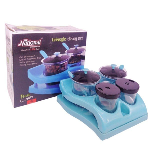 Holiday Special: Triangle Dining Set by National Kitchenware - Flowers to Nepal - FTN