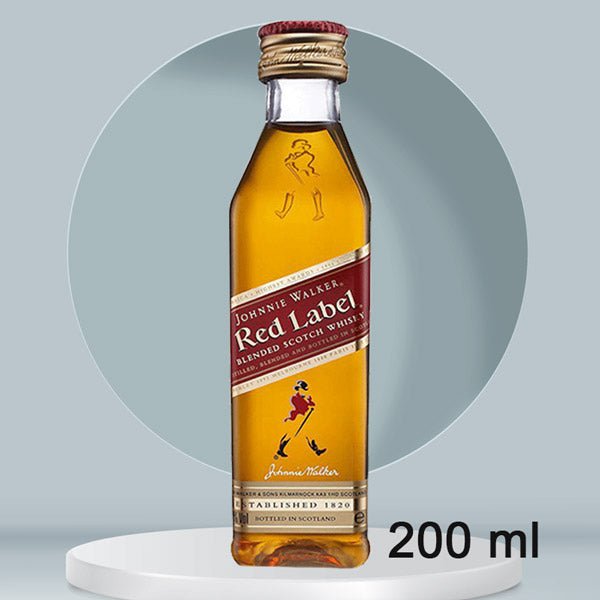 Johnnie Walker Red Label Whisky - 200ml - Flowers to Nepal - FTN