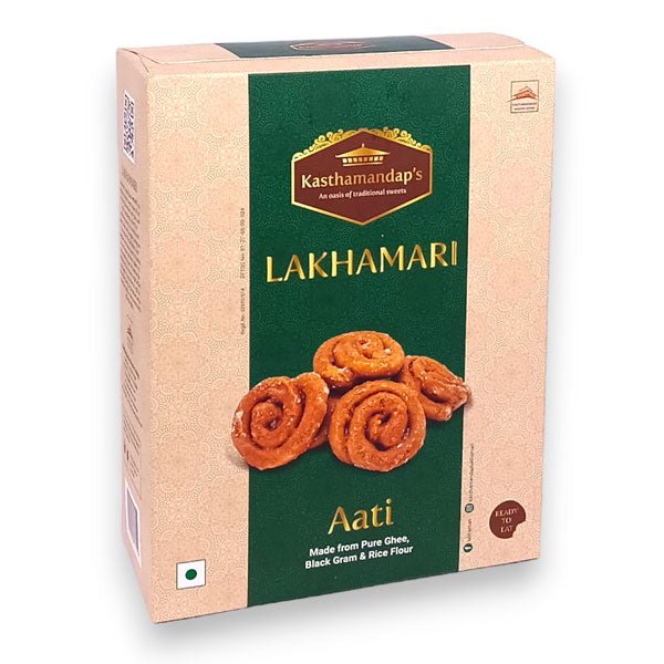 
                  
                    Kasthamandap's Lakhamari Sweet Box 500g - Flowers to Nepal - FTN
                  
                