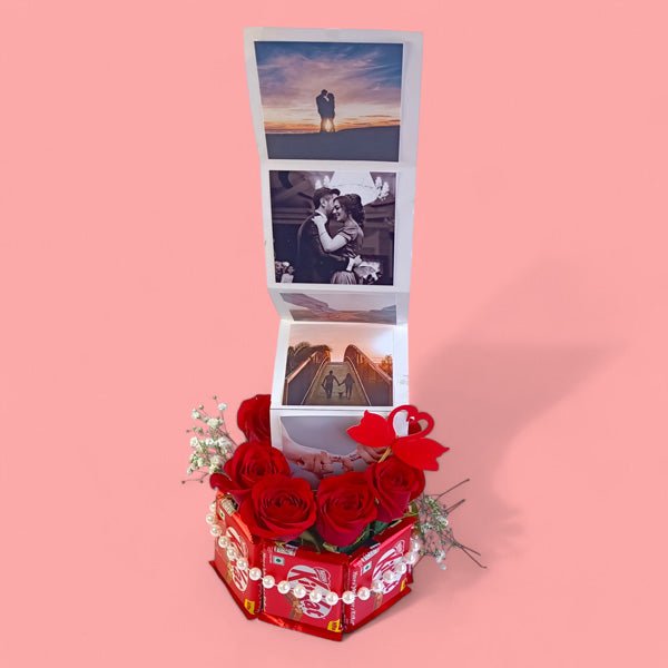 
                  
                    KitKat & Rose Pull - Out Photo Surprise - Flowers to Nepal - FTN
                  
                