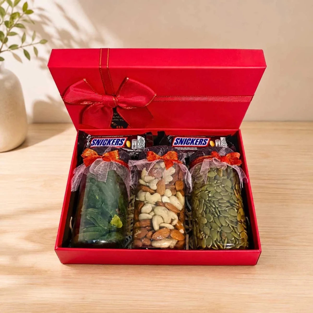 Kiwi, Dry Fruits & Chocolate Gift Box - Flowers to Nepal - FTN