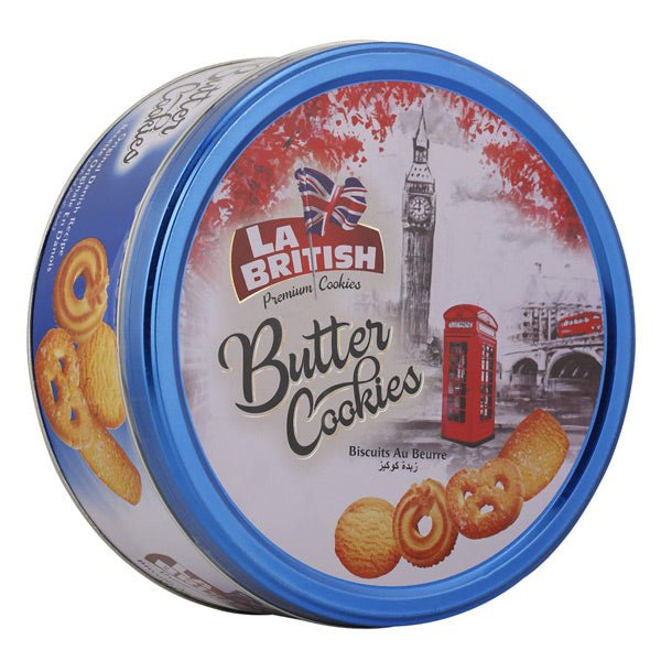 La British Butter Cookies in Tin 284g - Flowers to Nepal - FTN