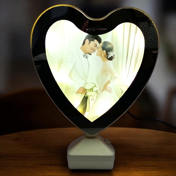 
                  
                    LED Heart Magic Photo Frame Mirror - Flowers to Nepal - FTN
                  
                