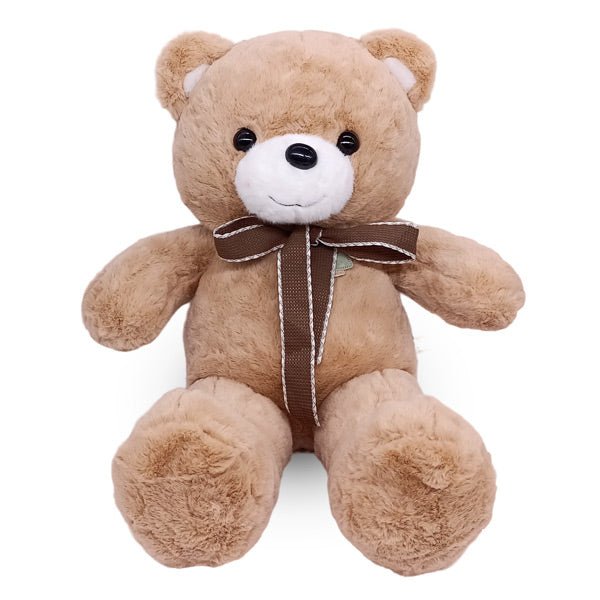 Light Brown Teddy With Bow Tie - Flowers to Nepal - FTN