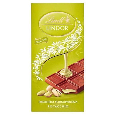 Lindt Lindor Pistachio Chocolate - 100g - Flowers to Nepal - FTN