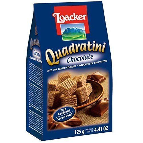 Loacker Quadratini Chocolate - 125g - Flowers to Nepal - FTN