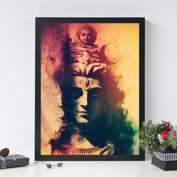 
                  
                    Lord Mahadev Photo Frame with Customized Message - Flowers to Nepal - FTN
                  
                