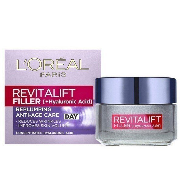 L'Oreal Paris Revitalift Filler Anti-ageing Day Cream + Hyaluronic Acid 50ml - Flowers to Nepal - FTN