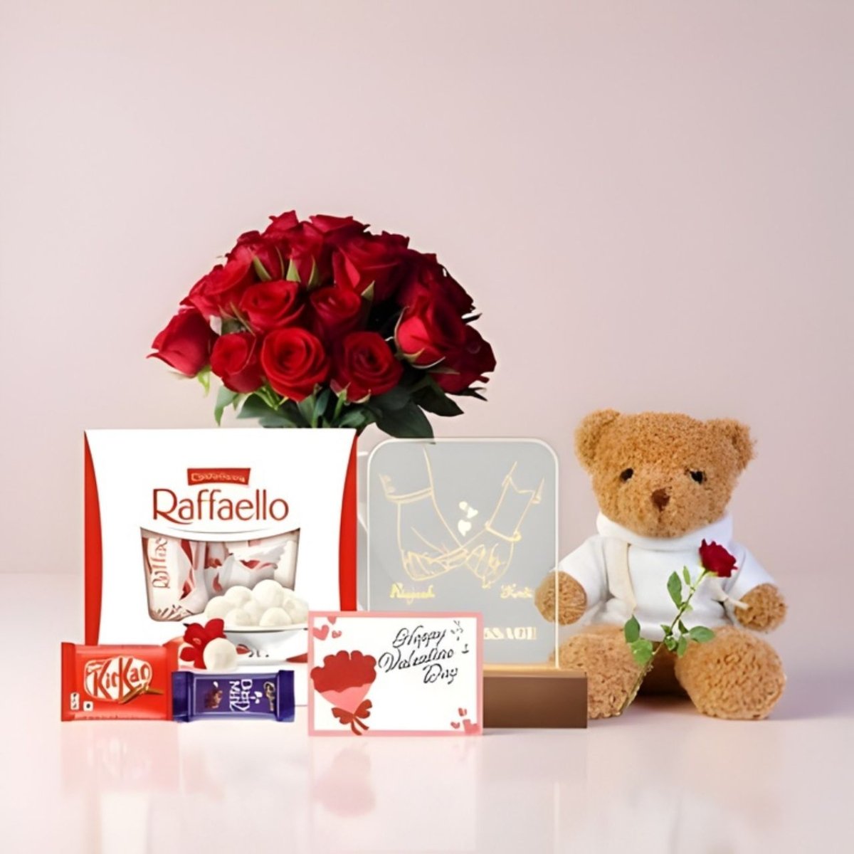 Love Across Days – Valentine Gift Hamper - Flowers to Nepal - FTN