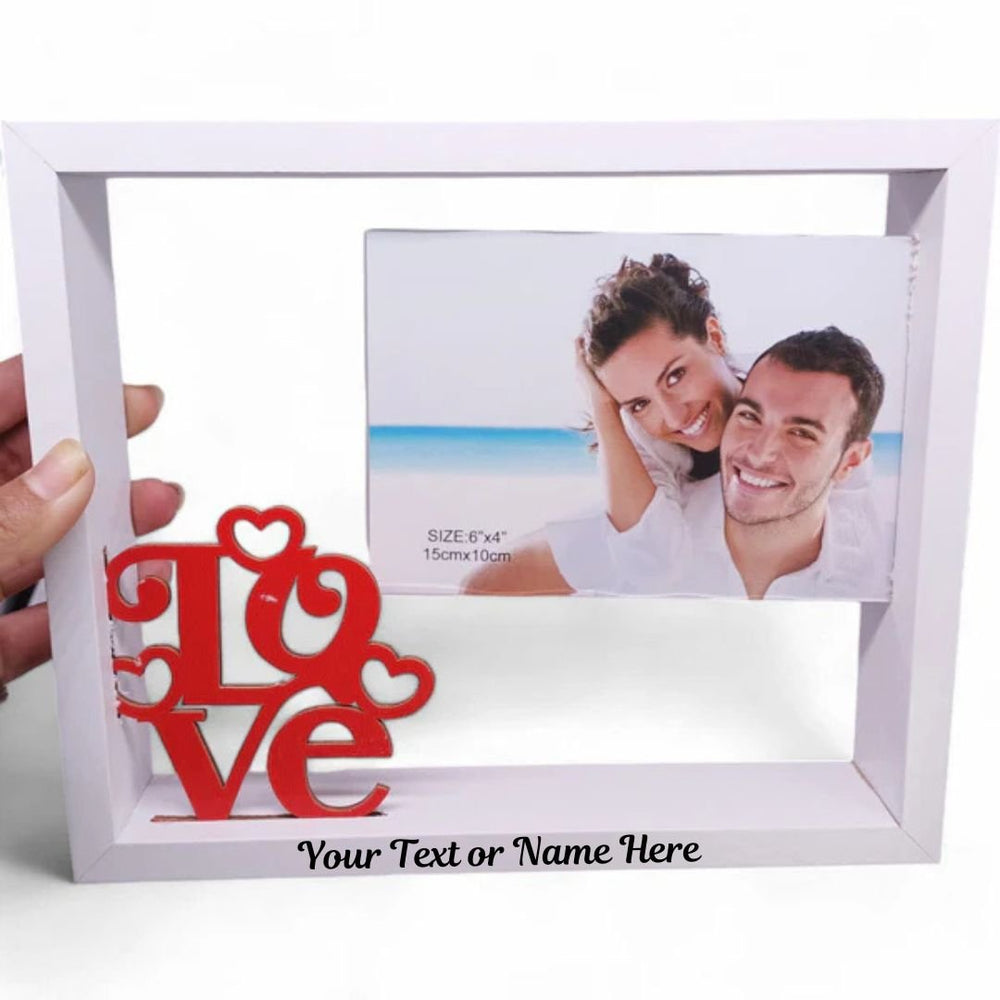 Love Design Table Photo Frame - Flowers to Nepal - FTN