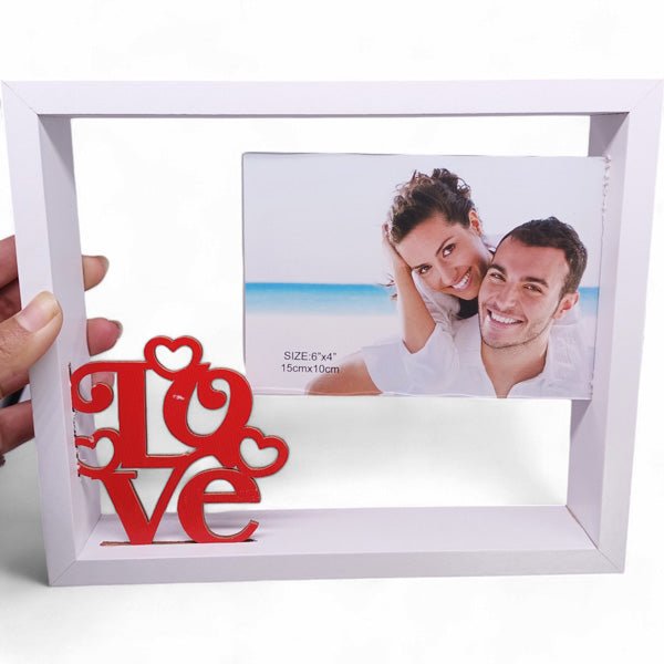 Love Design Table Photo Frame - Flowers to Nepal - FTN