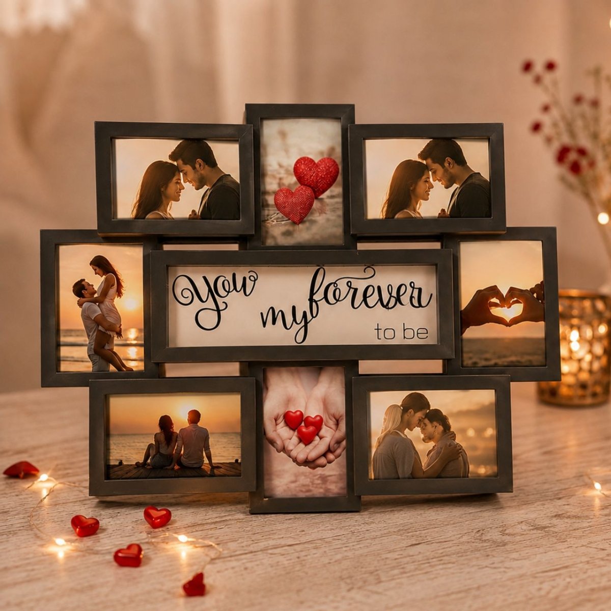 Love & Memories Personalized Photo Frame - Flowers to Nepal - FTN