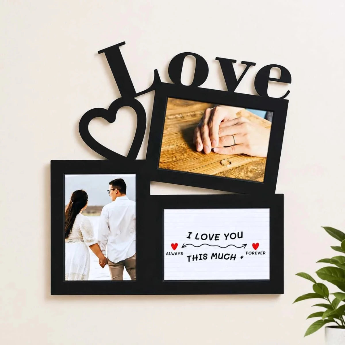 LOVE Moments Wooden Photo Frame - Flowers to Nepal - FTN