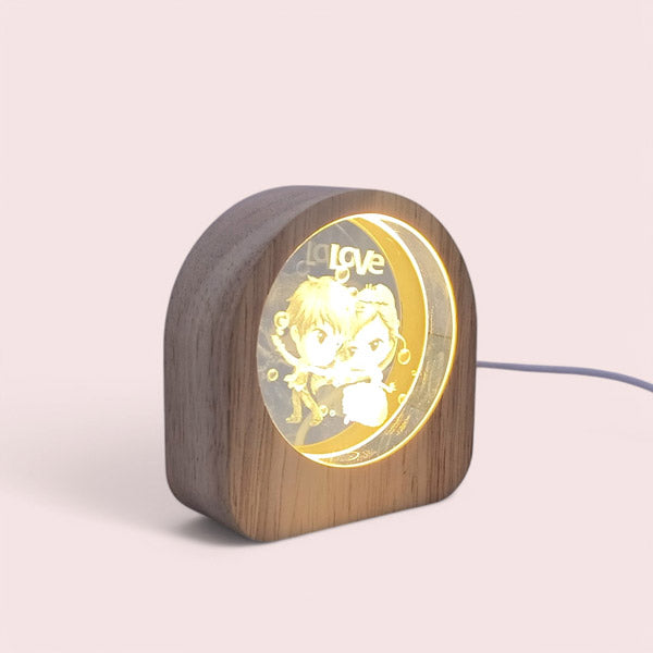 
                  
                    Customized 3D Crystal Ball LED Night Light (USB)
                  
                