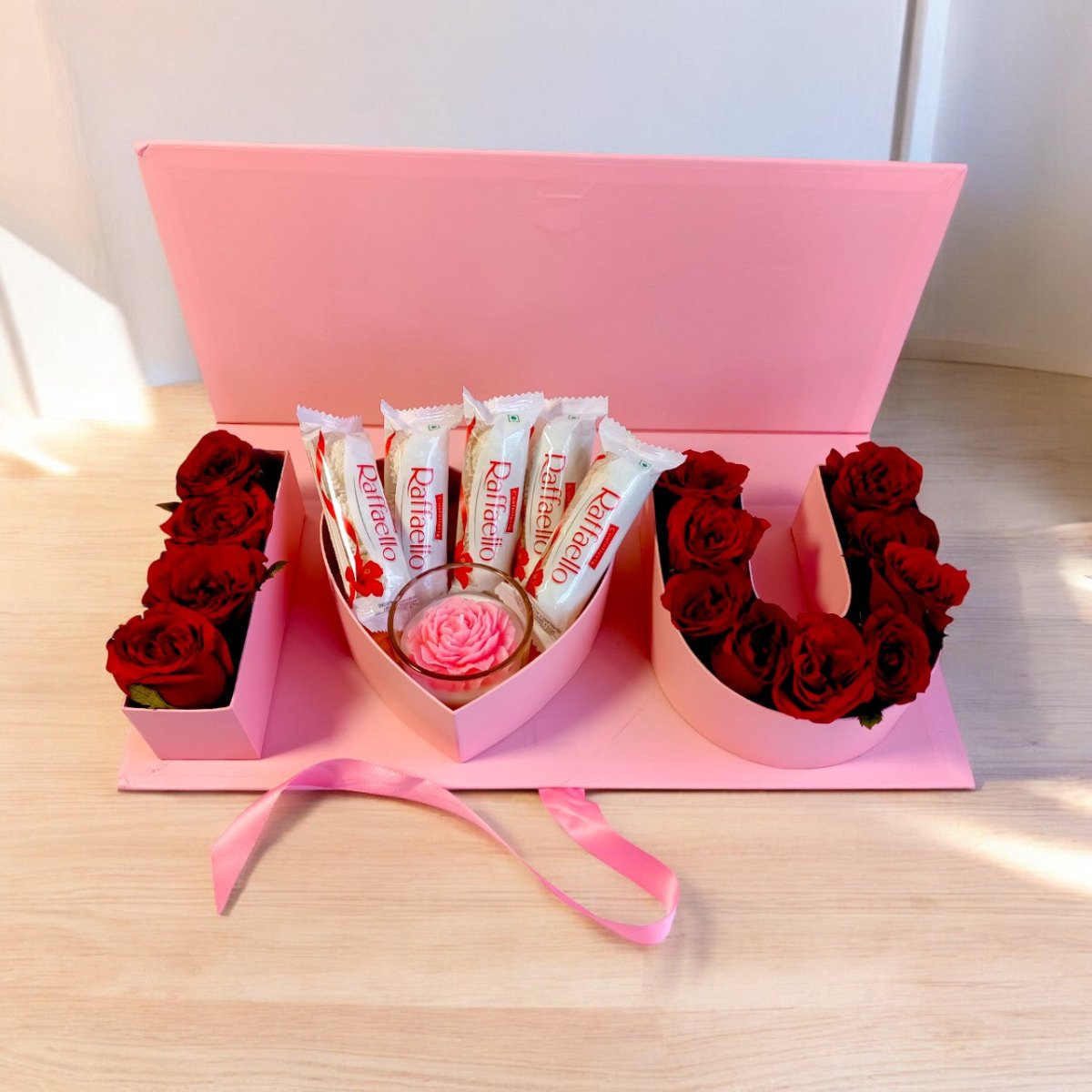 Lover’s Glow & Sweetness Gift Box - Flowers to Nepal - FTN