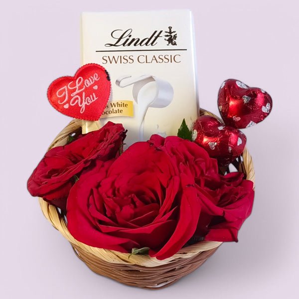 Luxury Chocolate & Rose Gift - Flowers to Nepal - FTN