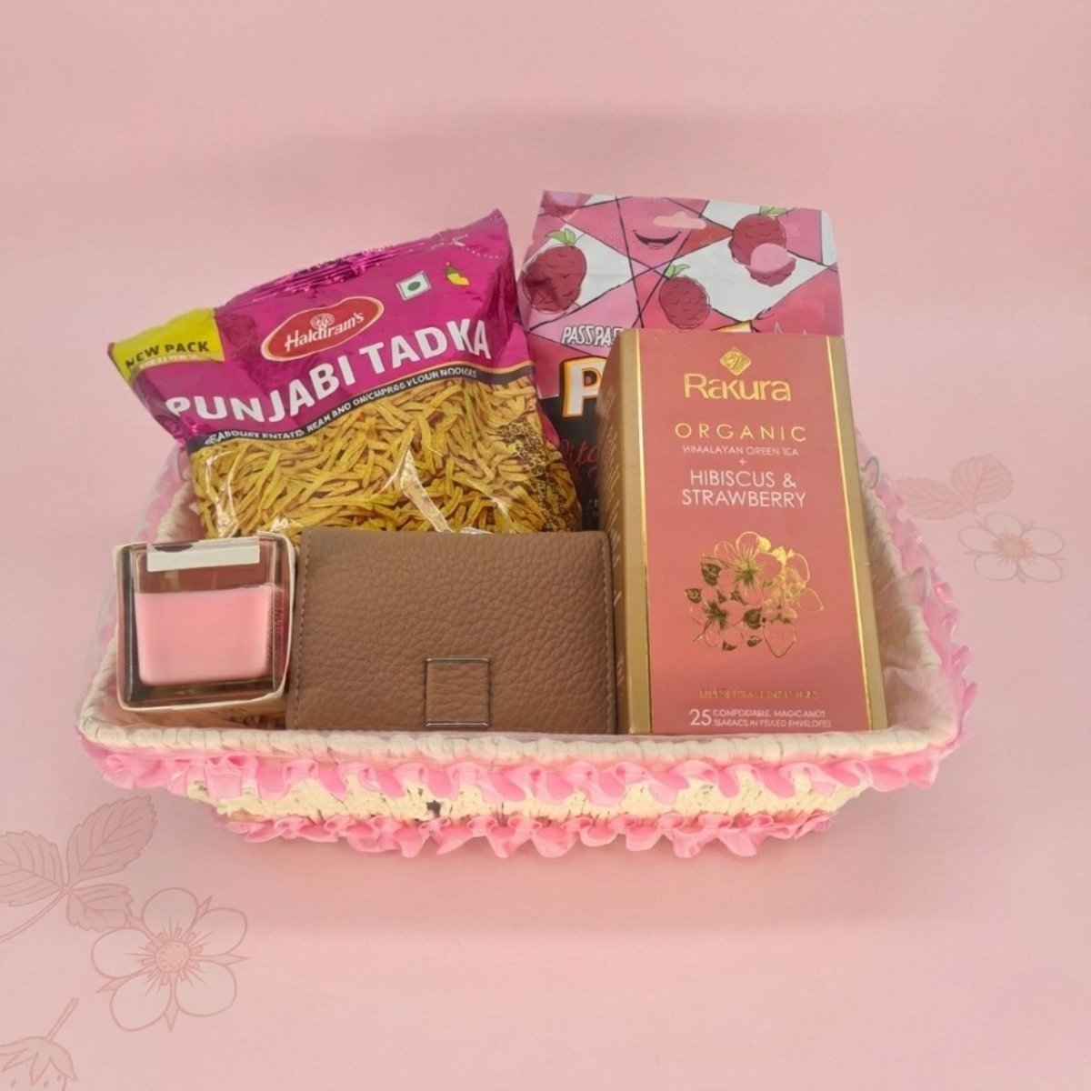 Luxury Wellness & Snack Combo Basket - Flowers to Nepal - FTN