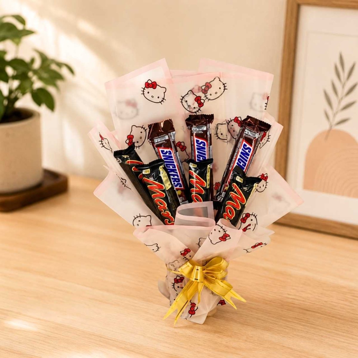 Mars & Snickers Chocolate Bouquet - Flowers to Nepal - FTN