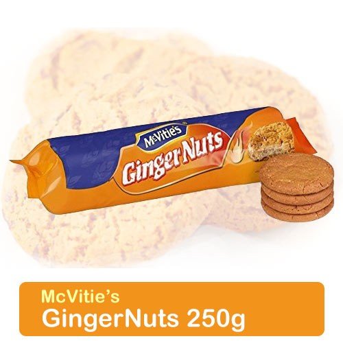 McVitie's 250 g Ginger Nuts Biscuits - Flowers to Nepal - FTN