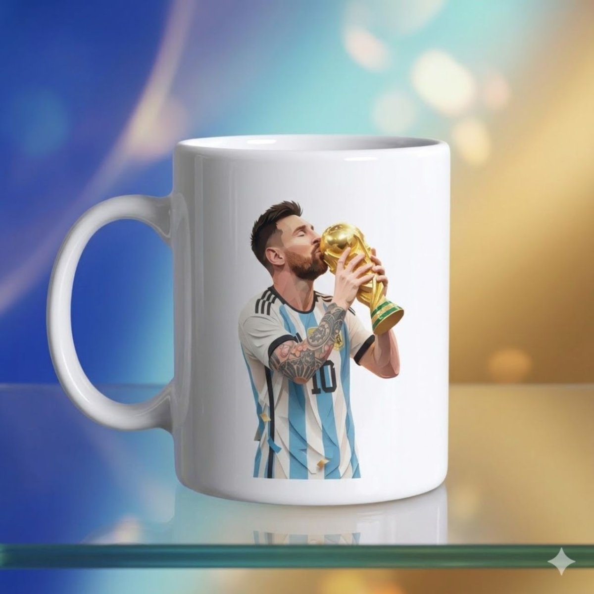Messi Fan Personalized Coffee Mug - Flowers to Nepal - FTN