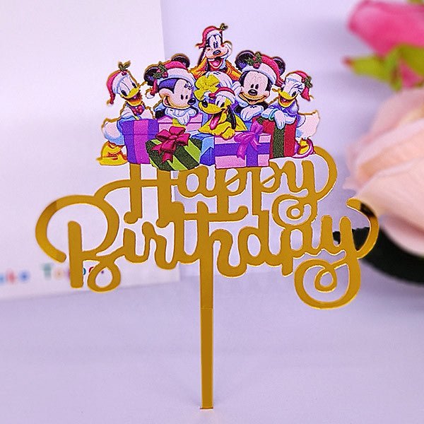 Mickey Mouse Kids Birthday Cake Topper - Flowers to Nepal - FTN