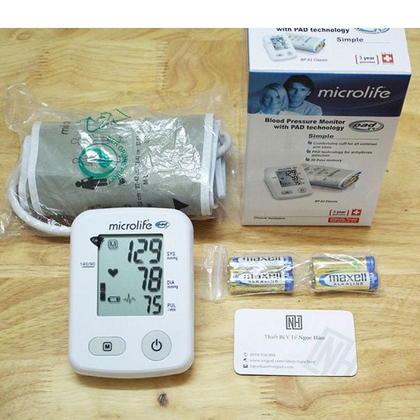 Micro-life Blood Pressure Monitor With PAD Technology- BPA2 - Flowers to Nepal - FTN