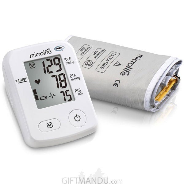 Microlife BP Monitor (A2), Sugar-Free Biscuits, Digital Thermometer - Flowers to Nepal - FTN