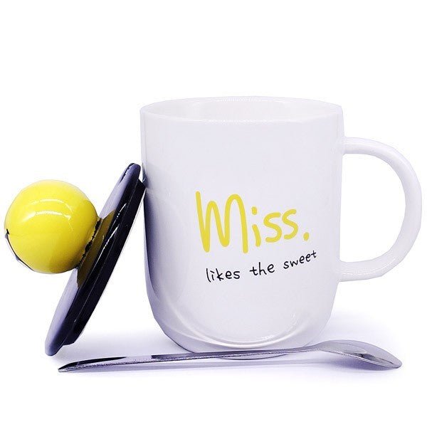 
                  
                    Miss Likes The Sweet White Ceramic Mug - Flowers to Nepal - FTN
                  
                