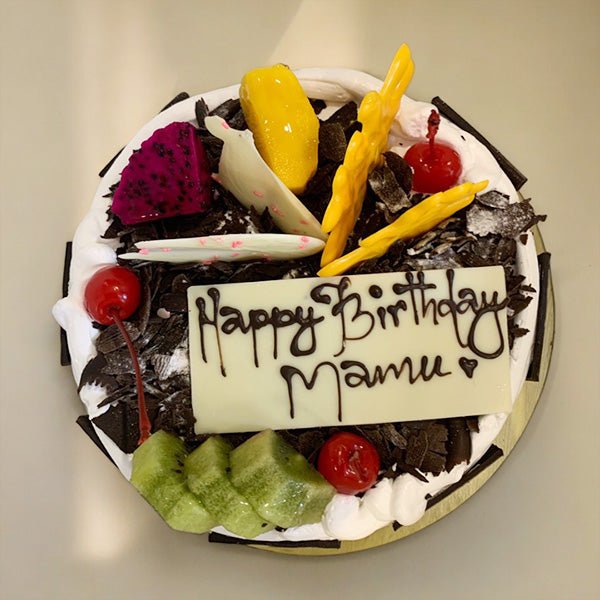 Moist & Decadent Black Forest Cake – 1 lb by Radisson Hotel - Flowers to Nepal - FTN