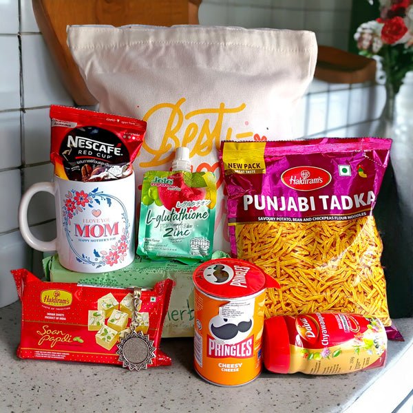 Mom's Delicious Snack Selection - Flowers to Nepal - FTN