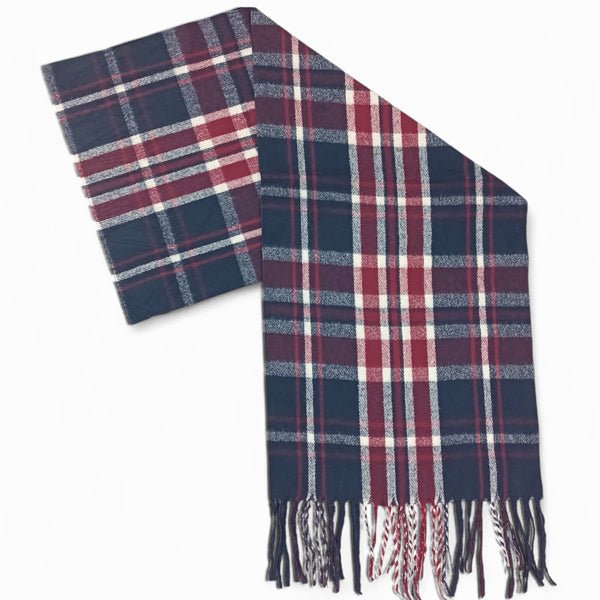 Multicolored Checkered winter Muffler - Flowers to Nepal - FTN