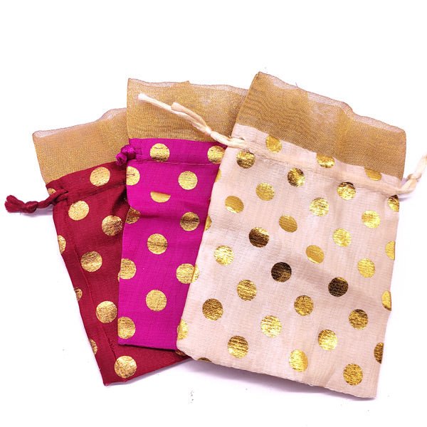 Multipurpose Pouch - Colour May Vary 100g - Flowers to Nepal - FTN