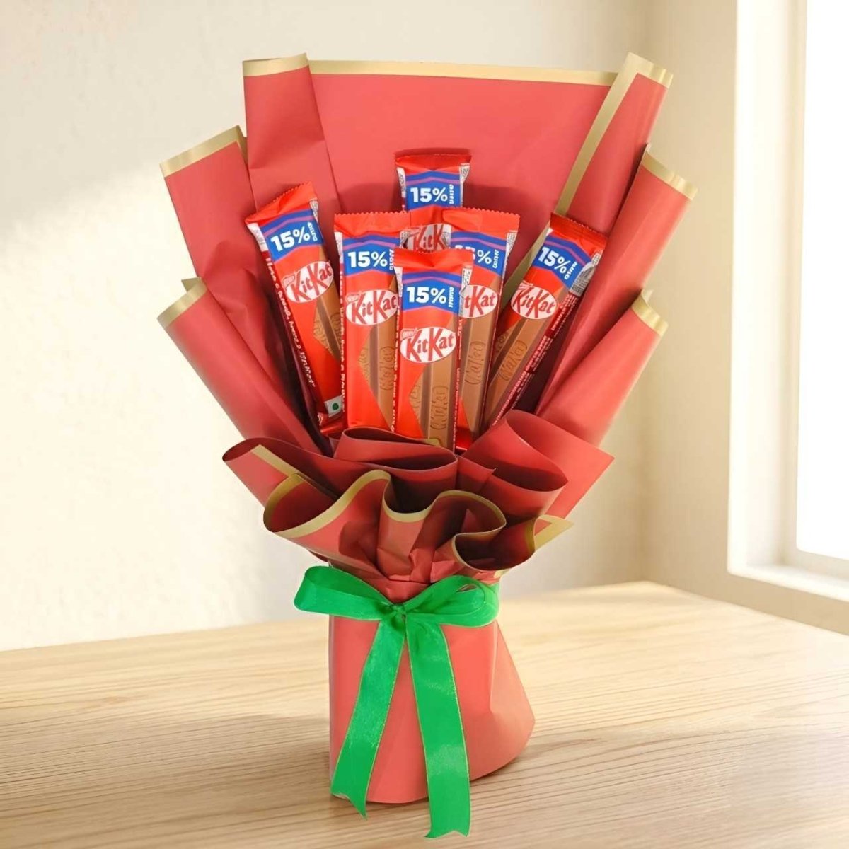 Nestle KitKat Chocolate Gift Bouquet - Flowers to Nepal - FTN