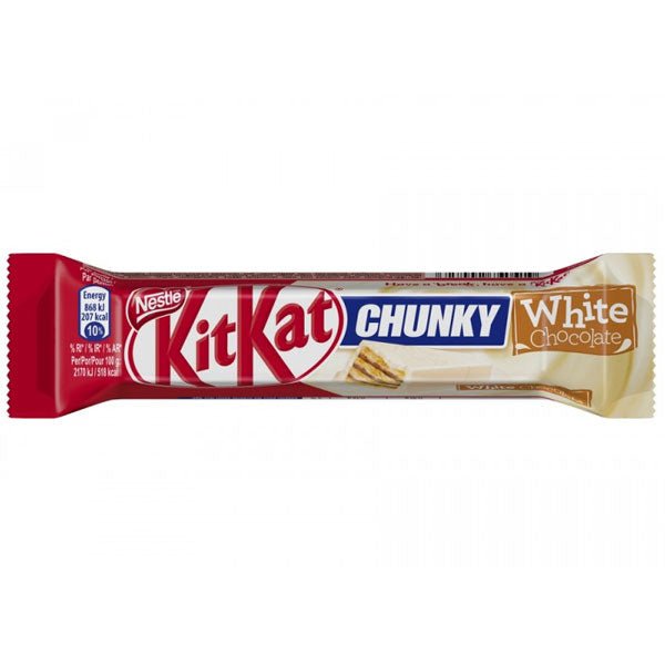 Nestle KitKat Chunky White Chocolate 40 gm - Flowers to Nepal - FTN