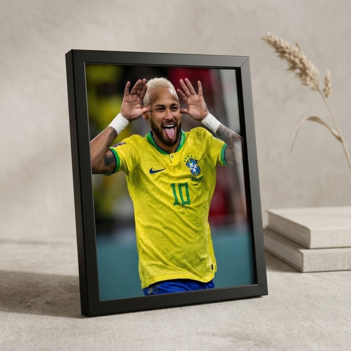 Neymar's Signature Pose Photo Frame - Flowers to Nepal - FTN