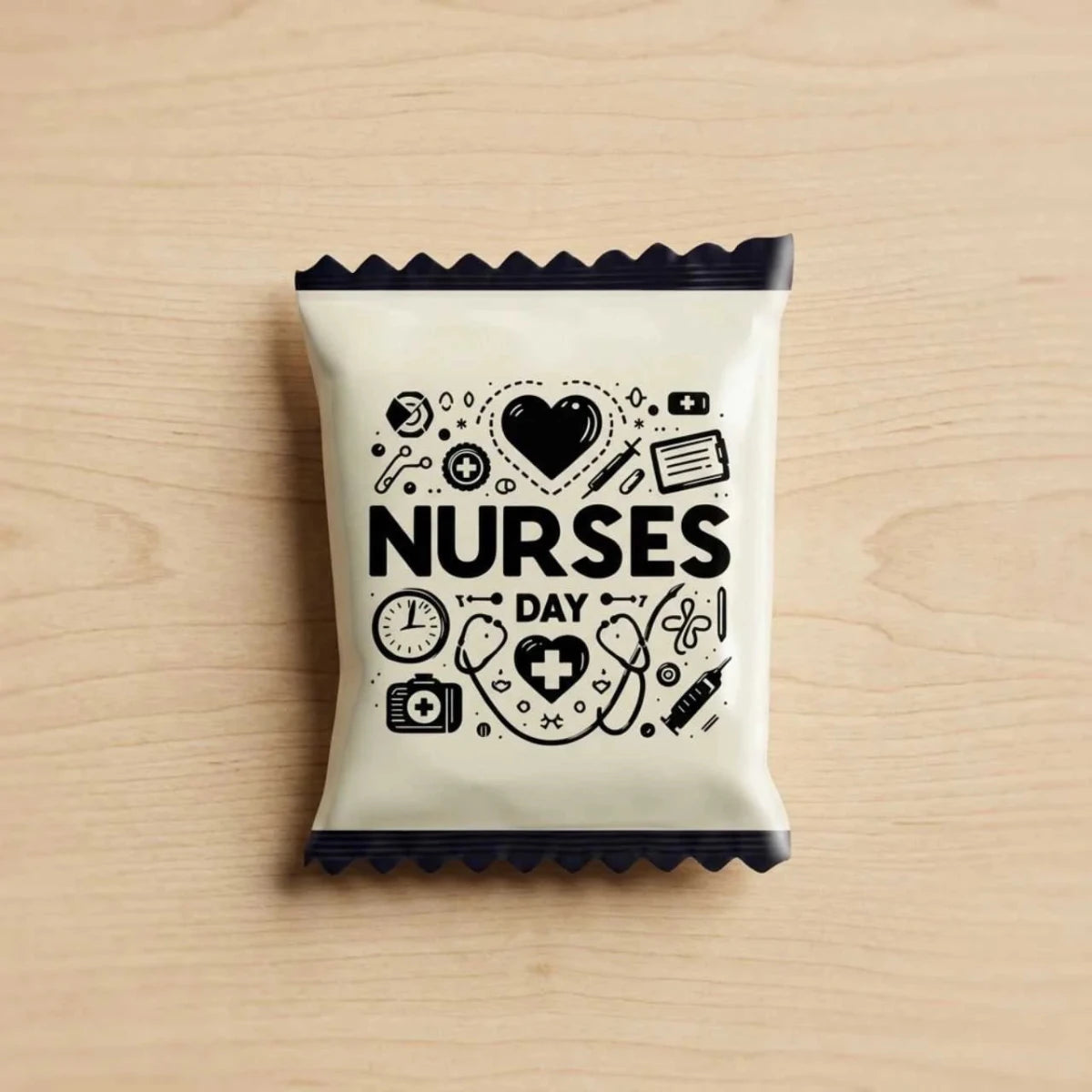Nurse Day Handmade White Chocolate with Printed Cover - Flowers to Nepal - FTN