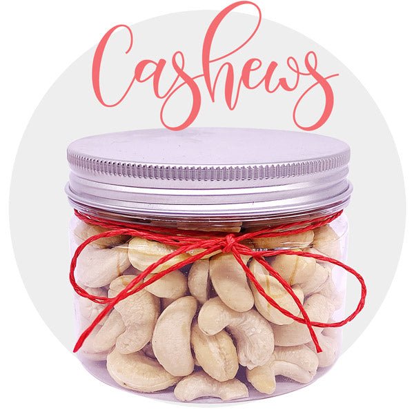 Nutritious Cashew Snack Jar - Flowers to Nepal - FTN