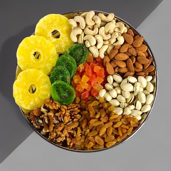 Nuts & Fruits Deluxe Set - Flowers to Nepal - FTN